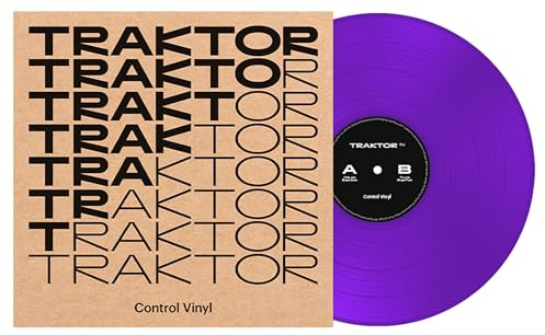 Native Instruments Tractor Control Vinyl MK2 2024 Edition, Purple - DJ Control