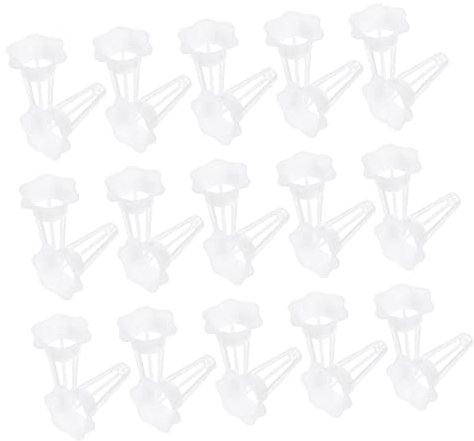 HEMOTON 50pezzi Cestini Idroponici in Plastica Di Qualità Cestini Per Coltivazione Per Crescita Delle Piante Pratici e Portatili