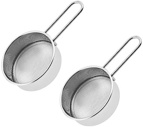 Carlgelrag 2 Setaccio A Rete da Cucina per Uso Domestico per di In Polvere e Spezie