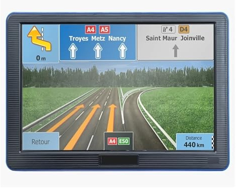 FJLKGDSP Navegación portátil GPS HD de 7 Pulgadas, 2024 mapas for Europa, Rusia, Coche, camión, Camping, Caravana, navegación por satélite, actualizaciones gratuitas X20