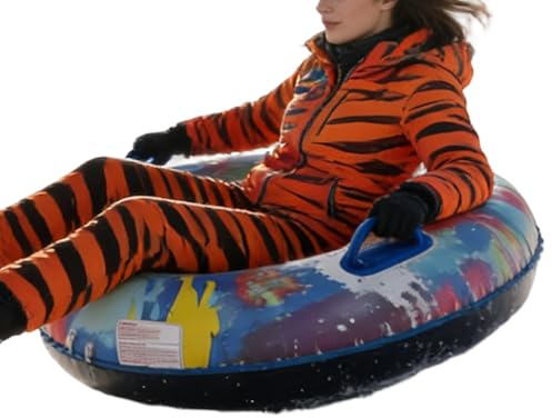 lyanny Luge à Neige, Jouets d'hiver Amusants et gonflables - Luge Robuste pour Une Utilisation en Hiver - pour, Adultes et familles