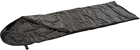 Mil-Tec Unisex – Erwachsene Traveller Deckenschlaf, Schwarz, One Size