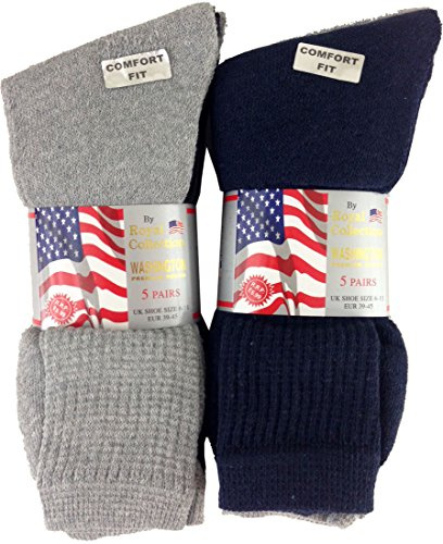 10 Pairs Cotton Rich Mens Terry Towelling Sports Socks (T330A)