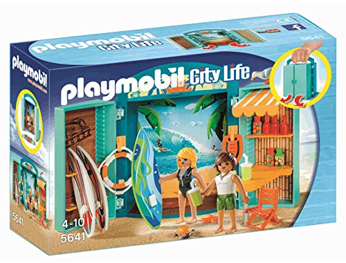 PLAYMOBIL - Cofre Tienda Surf (5641)