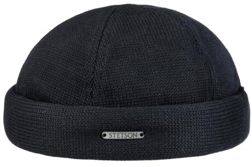Stetson Gorro Docker de Punto Hombre Otono Invierno