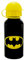 DC Comics Trinkflasche Batman - Logo Flasche Wasserflasche aus Aluminium 400 ml Schwarz