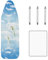 Maishijie Ironing Board Covers 135x45cm（53x18）With Thick 3mm Foam，Fit For 127x37cm （50x14.6） Ironing Board Max，Include 3 Fasteners and Protective Scorch Mesh Cloth