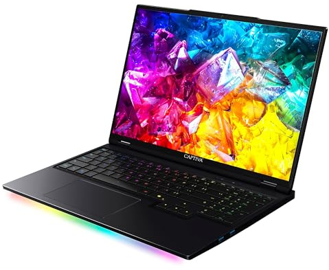 Captiva Notebook Ultimate Gaming I92-162 | Intel Ultra 9 275HX | 64GB DDR5 RAM | GeForce RTX 5090 24GB | 4 TB SSD | 16 Zoll WQXGA 300Hz | ohne OS