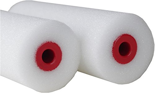 Schaumroller fein Lackierwalze Farbroller Lackierroller Schaumstoff 11cm 2Stk