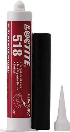 Henkel Loctite 142456 Flächendichtung 518 ml, Epoxidharz, Schwarz, Flüssigkleber, Metallverbindungen