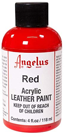 Angelus Acrylic Leather Colour 118 ml red red