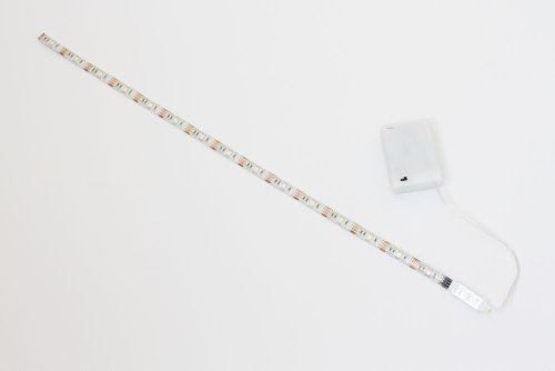 50cm LED RGB Leiste Strip e + Batterie box + Mini Controller Batteriebetrieben