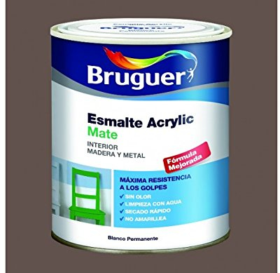 Bruguer 5057460 - Esmalte acrílico mate laca Acrylic Marrón 750 ml