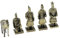 Hellery Chinesischer Krieger Steinfigur Krieger Armee Statue für und Garten, Gartenfigur, Gartendekoration, wie Beschreibung, S-1