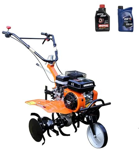 SAKAWA Motoazada 1G72 Arranque Manual 7,5 CV 3 Velocidades + Kit Aceite