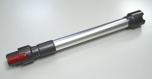 Premium Teleskopstab 46-70 cm Verlängerungsrohr Saugrohr kompatibel mit Handsauger Dyson V15 V11 V10 V8 V7 Teleskop-Rohr Staubsaugerrohr (46-70 cm, Silver)