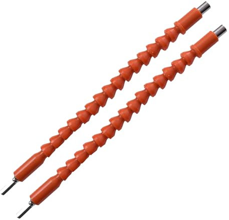 Fulenyi Flexible Bohrerverlängerung - Bohrerverlängerung - Flexible Schraubendreherverlängerung, biegbare Bohrerverlängerung, Schraubendreher weiche Schäfte für Computergehäuse, Schaltschränke