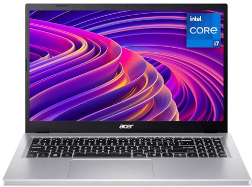 Acer Aspire Go 15 AG15-71P Laptop - Intel Core i7-13620H, 16GB, 512GB SSD, Integrated Graphics, 15.6 Full HD, Windows 11, Silver