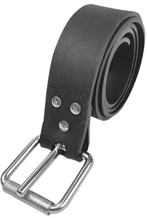 Sea frogs Ceinture de poids pour plongée libre Marseillaise en caoutchouc de qualité supérieure avec boucle à dégagement rapide 135 cm (Noir)