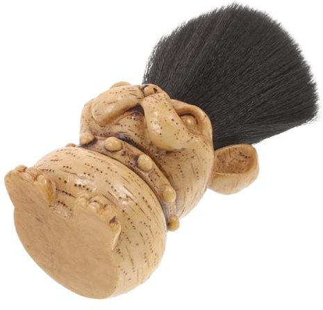 Mikinona Brosse à Barbe à Poils Souples Pour Hommes Blaireau à Moustache Et Rasage Accessoire De Coiffure Pratique