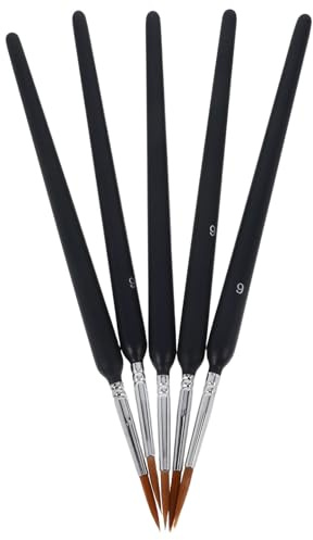 JOINPAYA Lot de 5 Brosses de Pollinisation Manuelles pour Jardinage, Outil Pollinisateur Portable pour Plantes Grasses, Légumes et Arbres Fruitiers, Brosse Légère et Facile à Nettoyer,