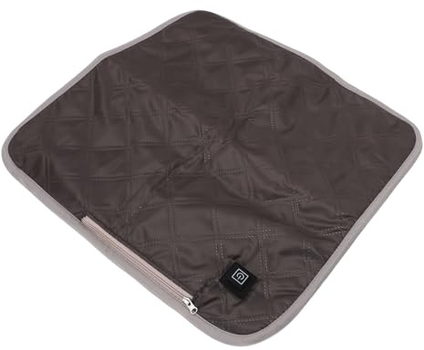 HUSHUI USB Värmedyna Bärbar Grafen Snabbvärmare Sittvärmare för Kontorsstol Soffa Camping Utomhus 1 Styck (Kaffe)