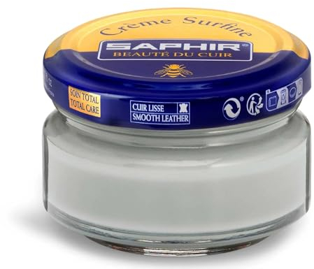 Saphir Cirage Crème Surfine Pommadier Gris Clair 13, 50 ml