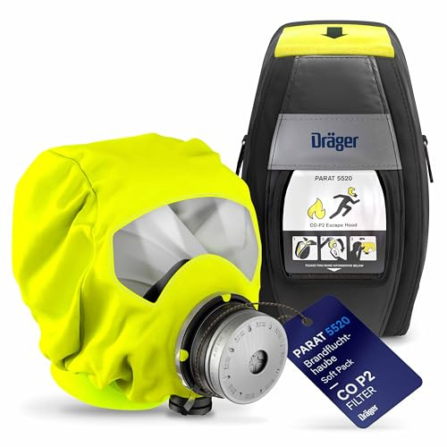 Dräger PARAT 5520 - Copertura di protezione antincendio con Soft Pack | Efficace protezione contro i gas antincendio come il monossido di carbonio (CO)