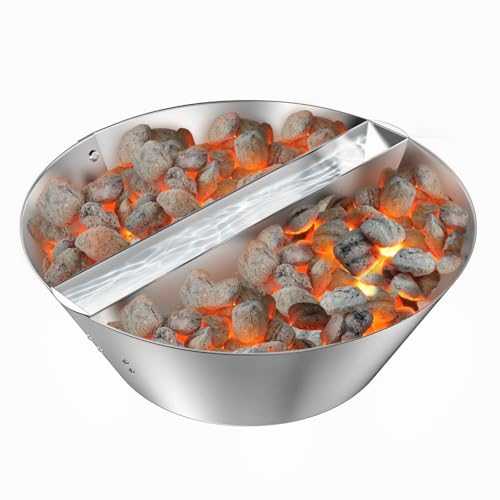 Only Fire BBQ en acier inoxydable pour barbecue Weber Char-Broil et barbecue en céramique Kamado