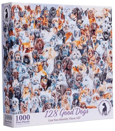 128 Good Dogs: Can You Identify Them All? A Dog Park Puzzle