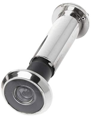 Türspion für Haustür, 200 Grad breiter Betrachtungswinkel, versteckter Sicherheitstürspion mit Sichtschutz, Durchmesser 16 mm, Türaugenkamera, 220-Grad-Viewer, Glaslinse, Guckloch, Privatsphäre,