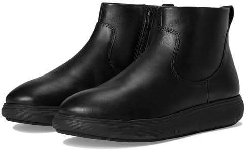 Fitflop dam Iq-comff Leather Zip Ankle BootsKänga