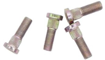 MTGUIWF Boulons de Goujon de moyeu de Jante de Roue M10 X 1.25X32mm, 4 pièces compatibles avec ATV Buggy Quad Bike Go Kart pièces