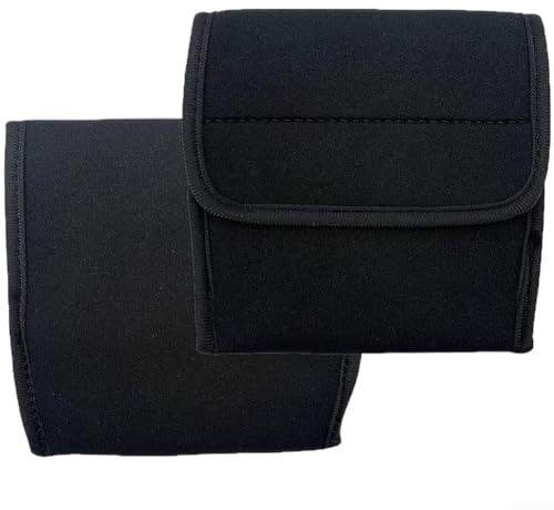 2 fundas para pedal de bicicleta con tela de neopreno, adecuadas para varias bicicletas, proporcionando protección contra el desgaste del pedal y arañazos en el marco (dos pares)