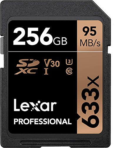 Lexar - 256GB 633X Uhs-I SDHC Card