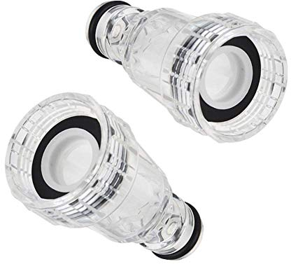 D.X&PZLS 2 Pcs Plastic Pressure Washer Inlet Filter Water Filter 3/4 Garden Hose for Garden Connectors