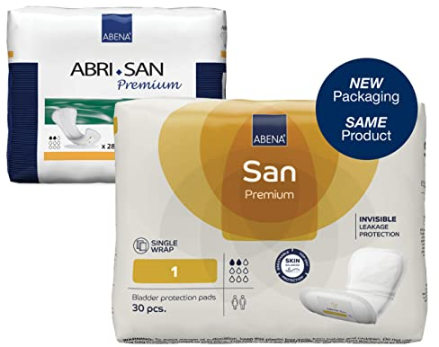 Abena San Premium Nr. 1 - Inkontinenzeinlagen bei Blasenschwäche und Harndrang