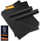Ease8 Large Oven Liners Pack of 5 - Extra Thick 0.30 mm Heavy Duty Oven Liners for Fan Assisted Ovens Reusable Non-Stick Silicone mat, BBQ Mats, Baking Sheet & Protector Sheets (50x40cm)-BB-004