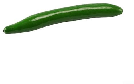 Schaumgurkendekoration, realistisches Kunstgemüse für verschiedene Umgebungen