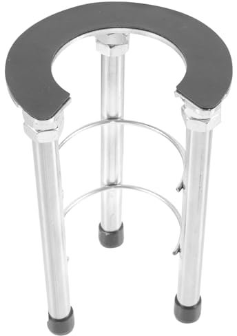 VILLFUL Support Évier Encastré Acier Inoxydable Réglable Sans Perçage Pour Vasque Et Lavabo De Salle De Bain Support Renforcé Anti-affaissement Pour Meuble Sous Évier