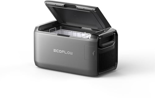 EF ECOFLOW GLACIER Classic 35L Réfrigérateur congélateur portable, Refroidissement hors réseau 43h, congélation rapide 25 mins, charger via AC, solaire et voiture, glacière pour camping, RV, pêche