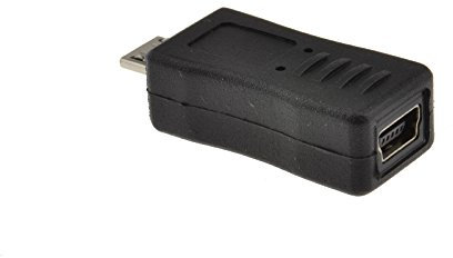 USB Mini B 5 Pines Enchufe a Micro USB Masculino Clavija Adaptador Convertidor