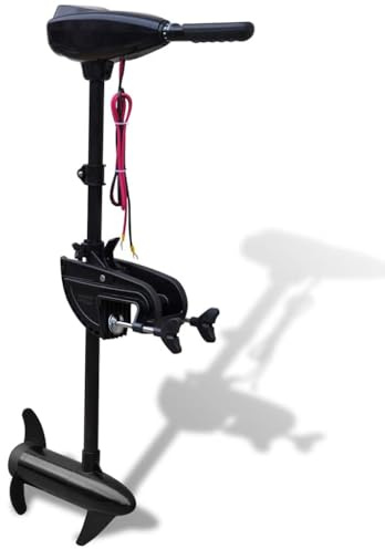 vidaXL Moteur Électrique pour Bateau P16 36 lbs Moteur Électrique Hors-bord