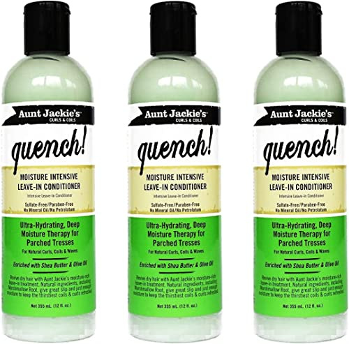 Aunt Jackies Quench Moisture Intensive Conditioner 12oz by Aunt Jackie's