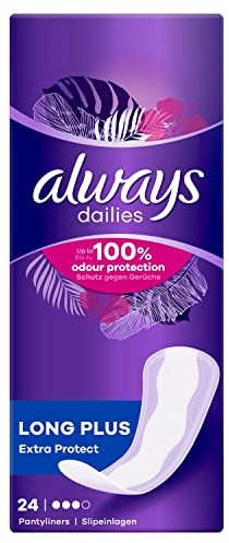 Always Dailies Pantyliners Long Plus 24 Liners