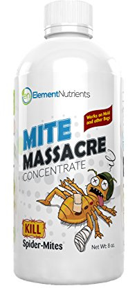 Mite Massacre 8 oz. Spider Mite Killer and Powdery Mildew Fighter - Makes 8 GALLONS of Spray