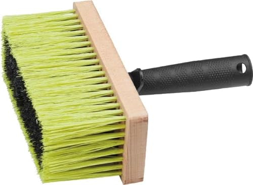 Deckenbürste 70 x 170 mm – mit synthetischen Borsten, Holzrücken aus Buche & Eimerhaken