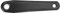 Samox Unisex-Adult 830780 Kurbel, Schwarz, 10 x 2 x 1 cm