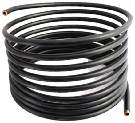 DN Autogas Parts - Tube/tuyau/tuyau en cuivre (revêtement plastique) de 8 mm pour GPL, plomberie, eau, systèmes de chauffage au gaz pour caravanes, camping-cars, camping-cars (8 mètres)