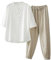 MYIESAXL Lockerer Kampfsport-Anzug – Damen Tang-Anzug Kung-Fu-Uniformen, Baumwoll-Leinen-Tai-Chi-Uniform, Langärmelige Hosen, Mantel, Oberteile, Qigong-Kleidung